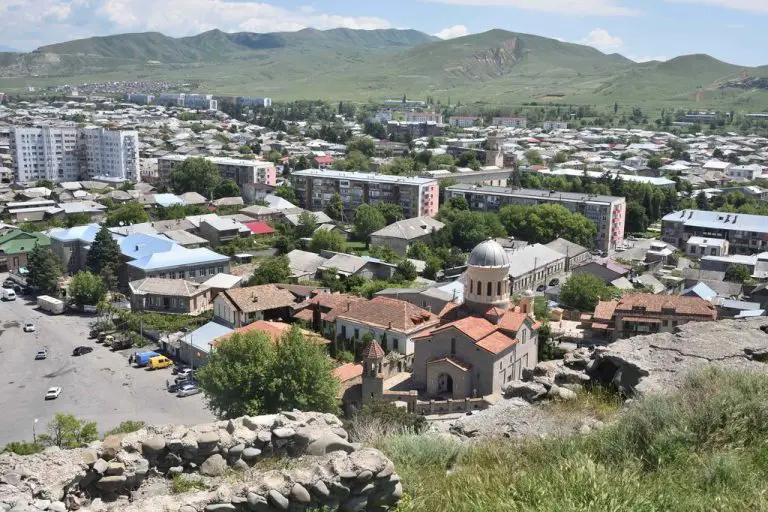 Photo of the Georgian city of Gori