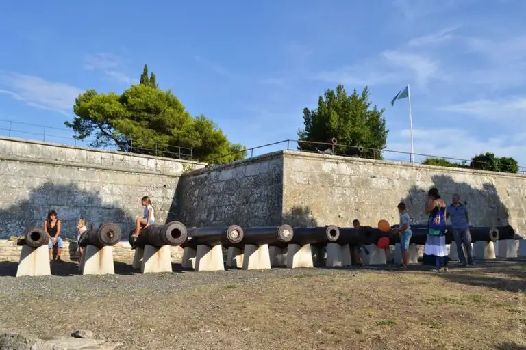 Cannons of the Kastel Fortress