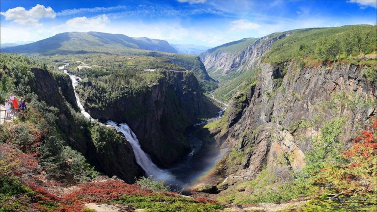 Woeringsfossen Waterfall, Norway