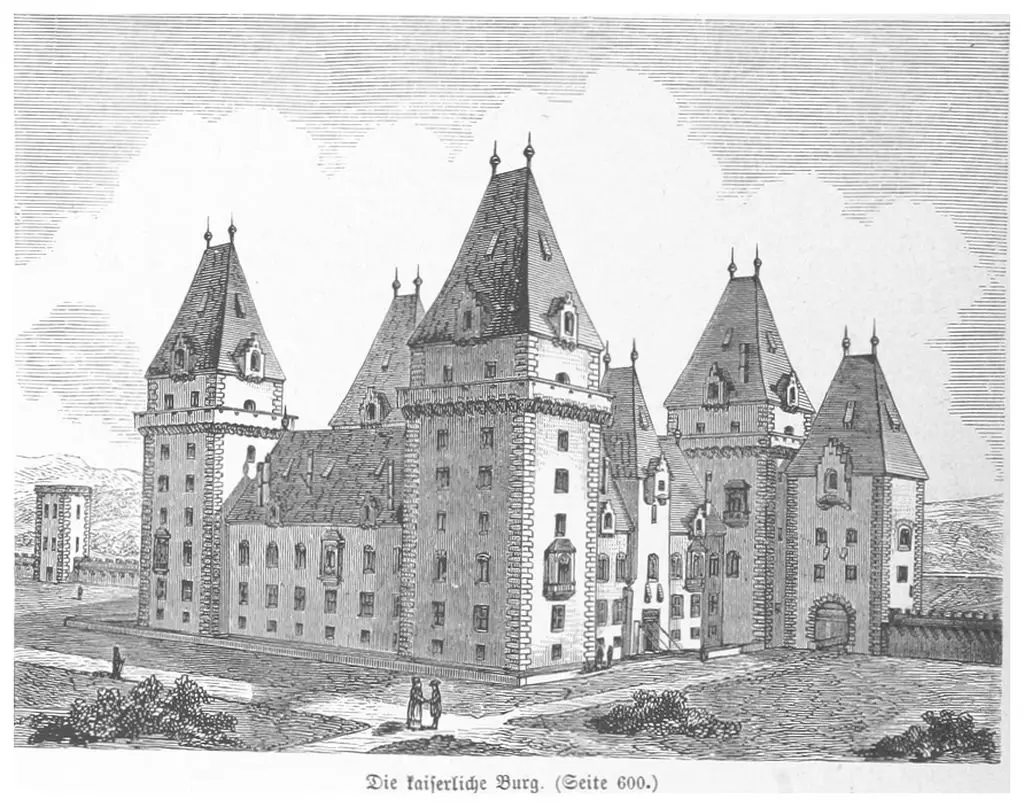 Castle in the 16th century