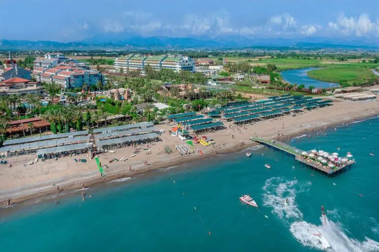 Hotels on the coast of Belek