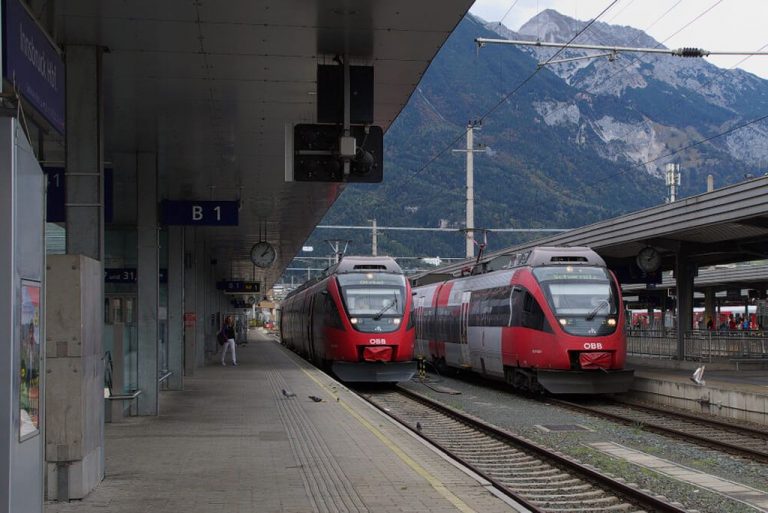 Железнодорожный вокзал Инсбрука