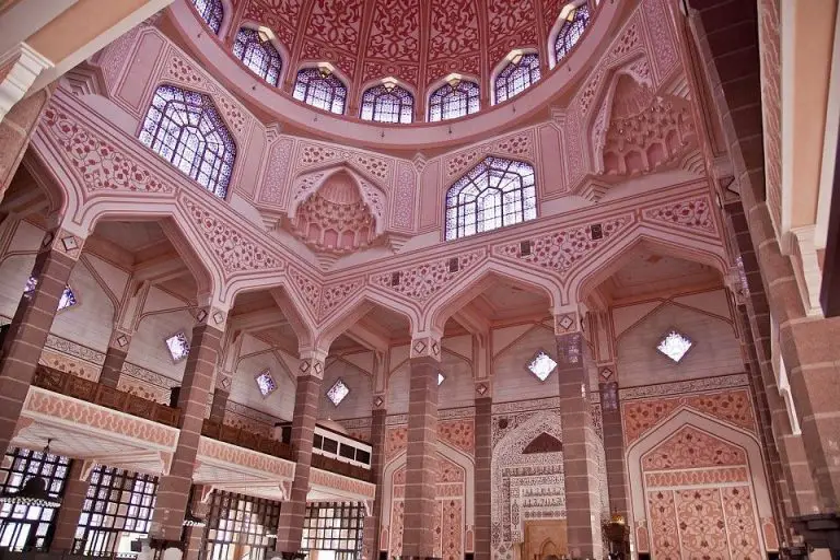 Interior of Putrajaya Mosque