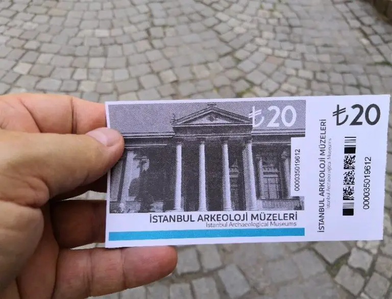 Ticket to the Archaeological Museum of Istanbul