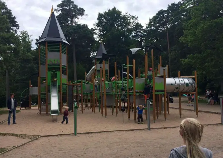 Children's Playground at Jönköpings Stadspark