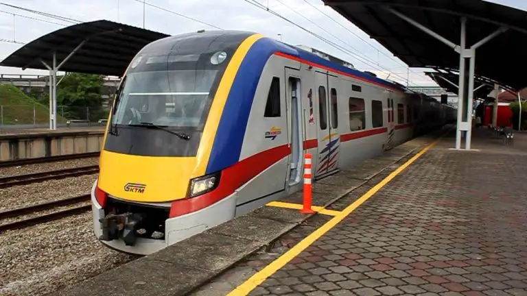 It looks like a train in Kuala Lumpur