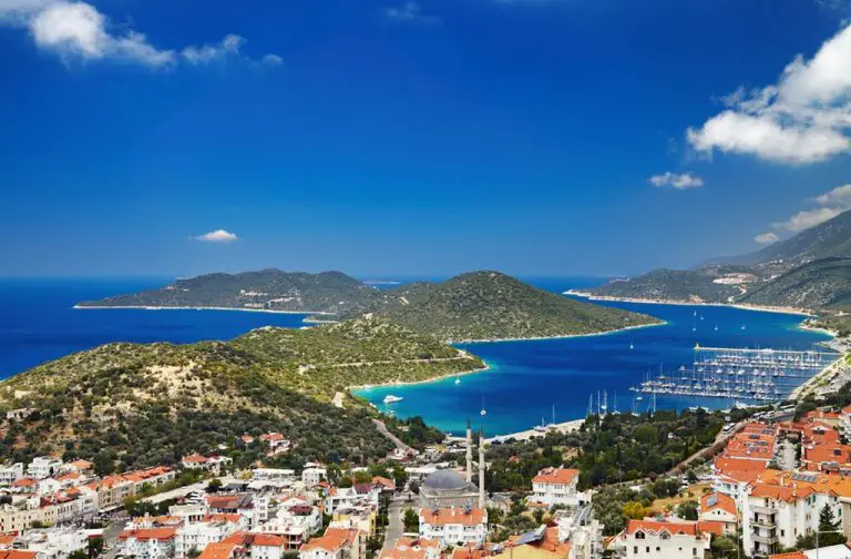 The city of Kas - a picturesque corner of Turkey