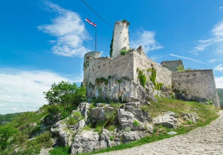 Klis Fortress in Croatia