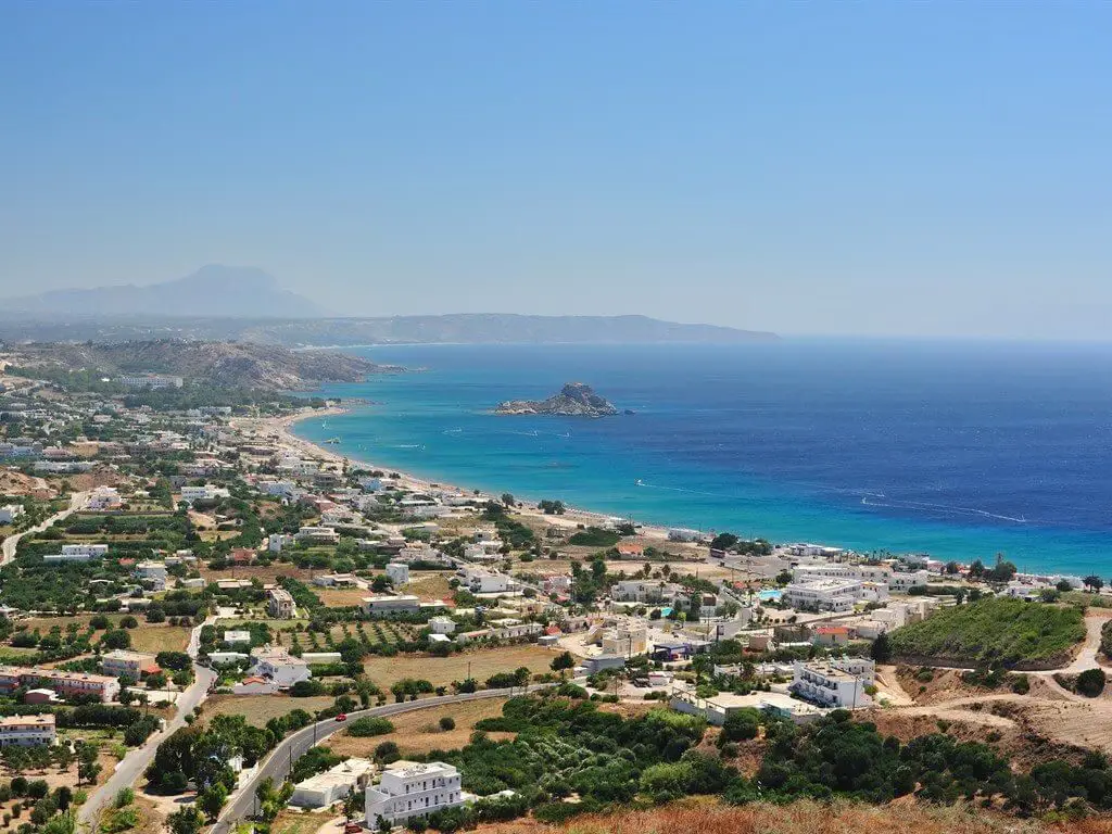 Tourist's guide to Kos - colorful island of Greece in the Aegean