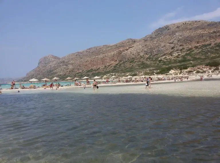 Beach in the lagoon of Balos