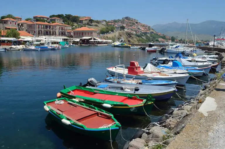 Port of Molivos, Lesvos Islands