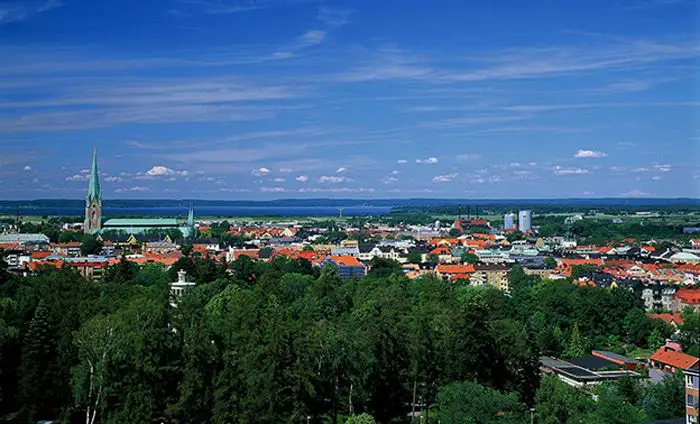 Linkoping in the summer