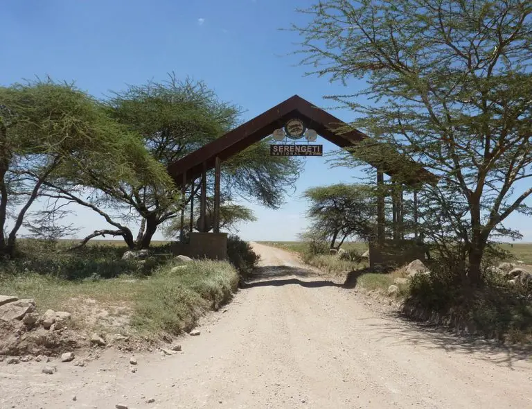 Entrance to Serengeti Park