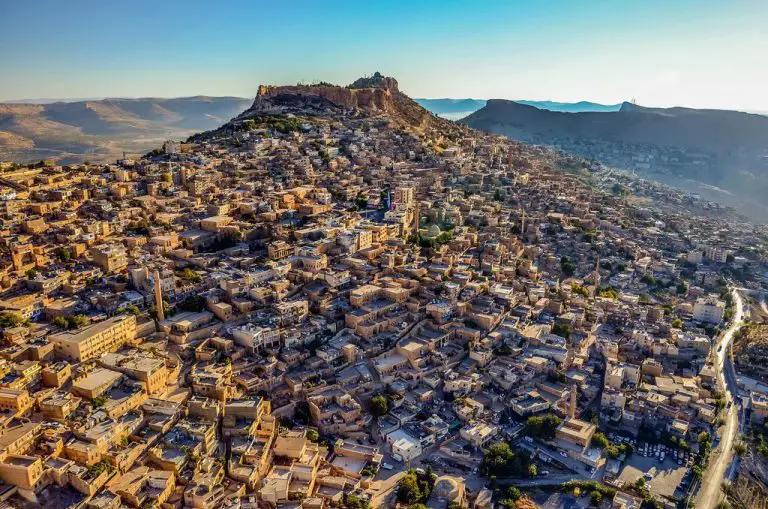 Aerial view of Mardin