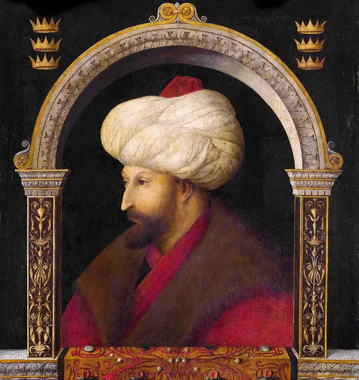 Portrait of Mehmed the Conqueror