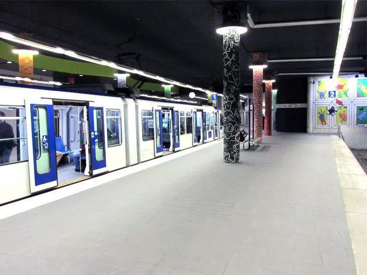 Metro in Lausanne