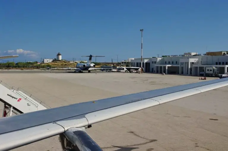 Airport in Mykonos