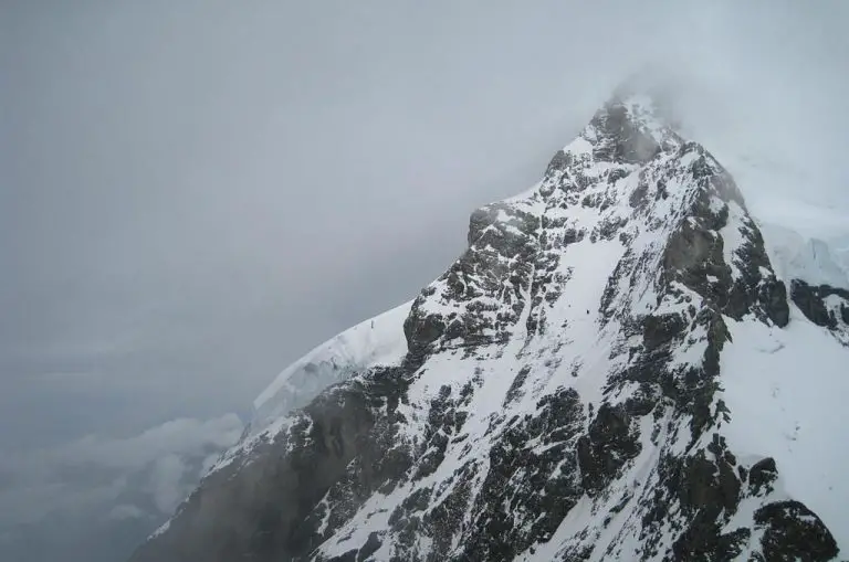Fog on Jungfrau