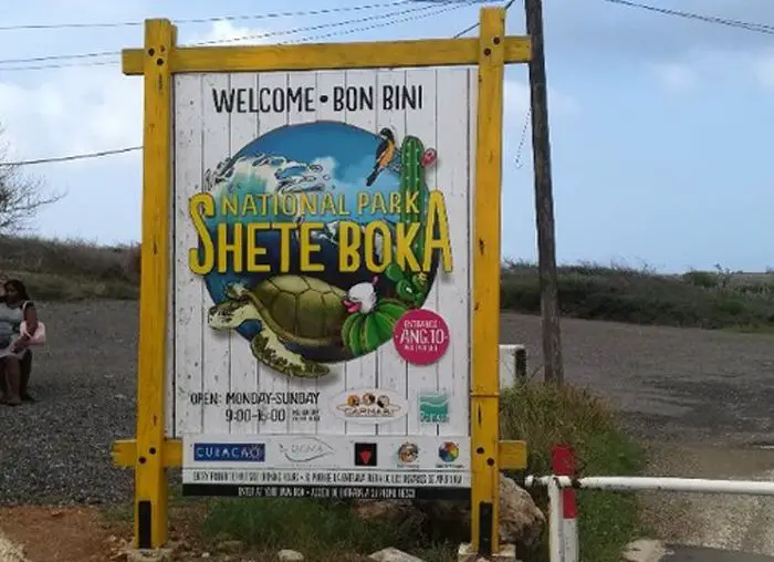 Entrance to Curacao National Park