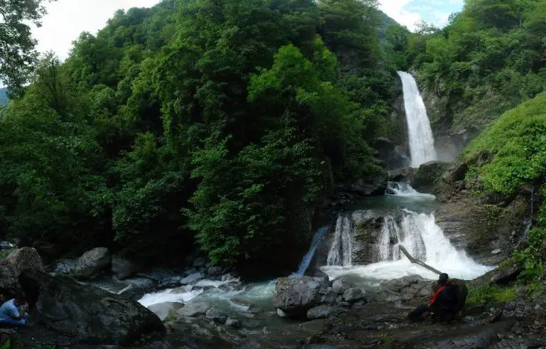 Waterfall in Lagodekhi National Park