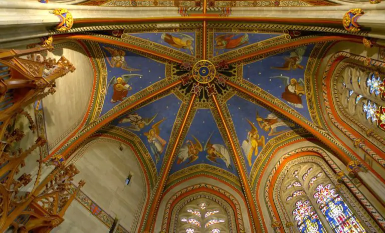 Painting in St. Peter's Basilica in Geneva