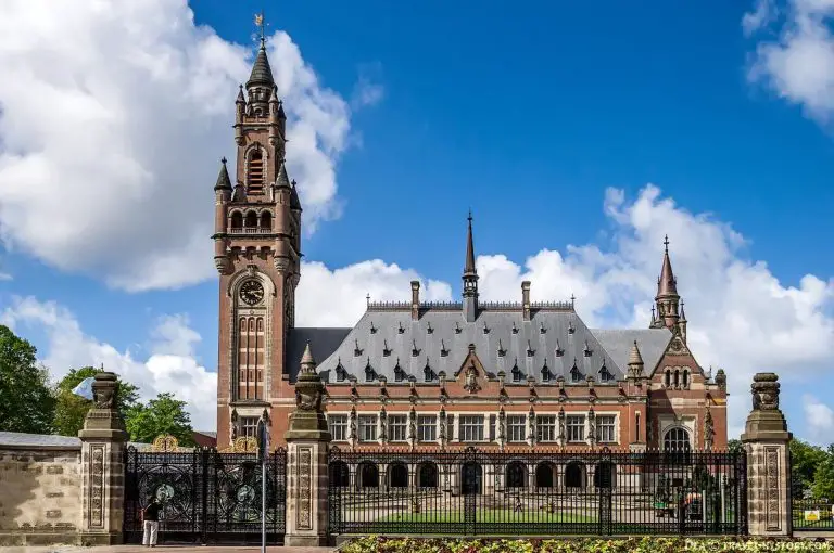The Peace Palace in The Hague