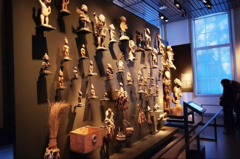Exhibits at the Ethnological Museum