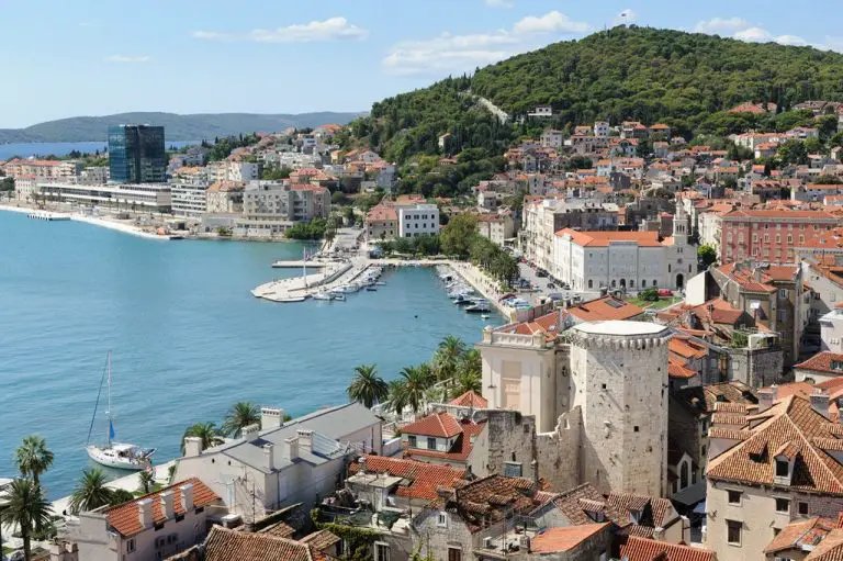 The spa town of Split