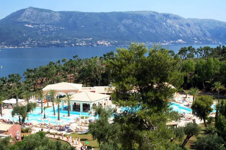 This is how the hotels of Corfu look like
