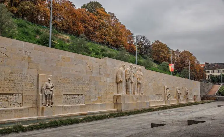 Reformation Wall in Geneva, Switzerland