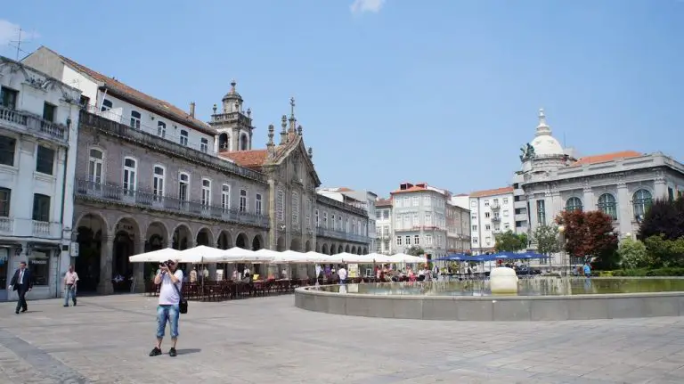Freedom of the Republic in Braga, Portugal