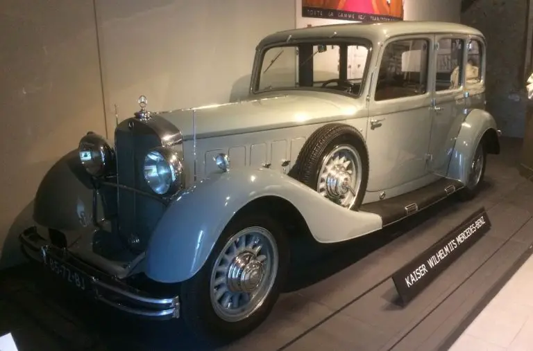 Retro car Kaiser Wilhelm II Mercedes-Benz
