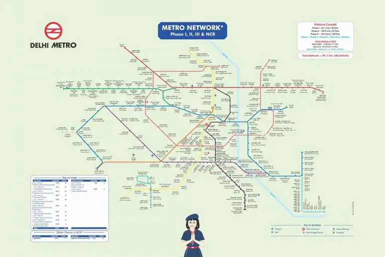 New Delhi metro map