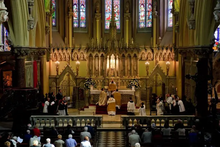 Service in the Church of Saints Peter and Paul