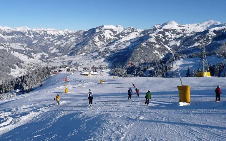 Ski slopes in Interlaken