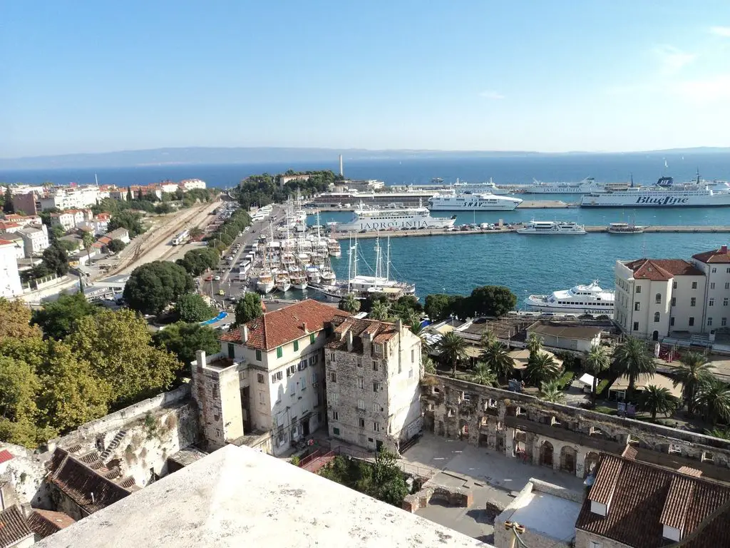 The main attractions of Split in Croatia