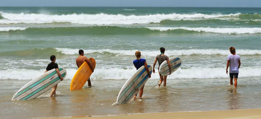 Tourist's guide to Surfing in Sri Lanka - choose a direction and a school