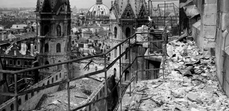 St. Stephen's Cathedral during the Second World War