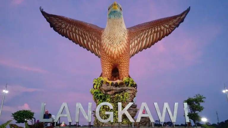 Eagle Statue in Langkawi Square