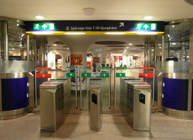 Stockholm metro entrance