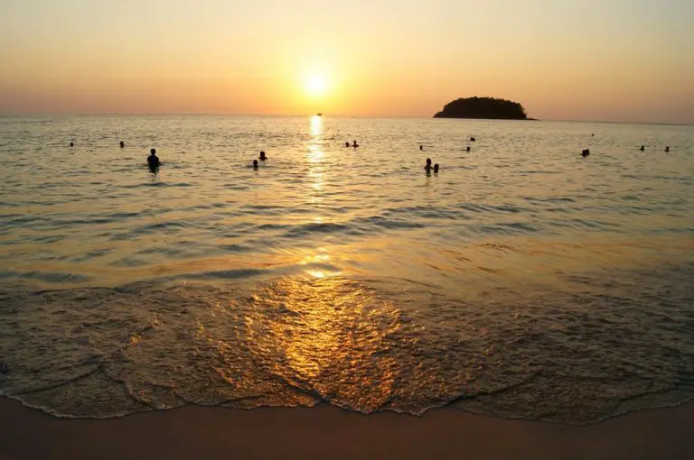 Kata beach beautiful sunsets