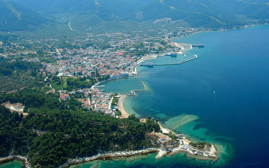 Tourist's guide to Thassos, Greece - beaches and island attractions