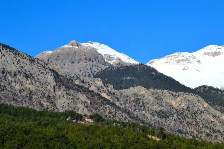 The majestic Taurus mountain range