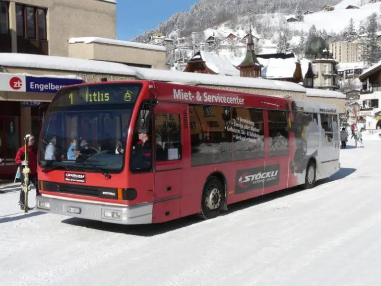 Bus from Engelberg train station