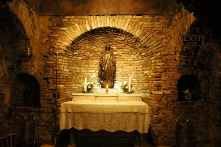 In the house of Virgin Mary
