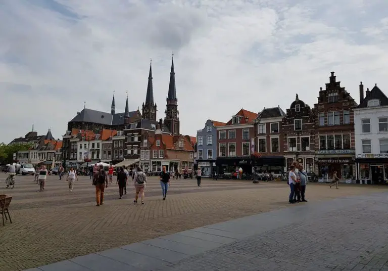 Main square of Delft
