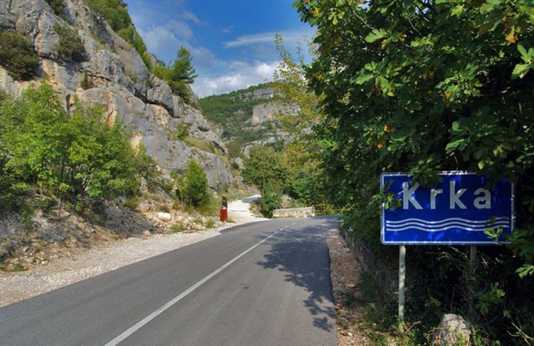 Road to Krka National Park