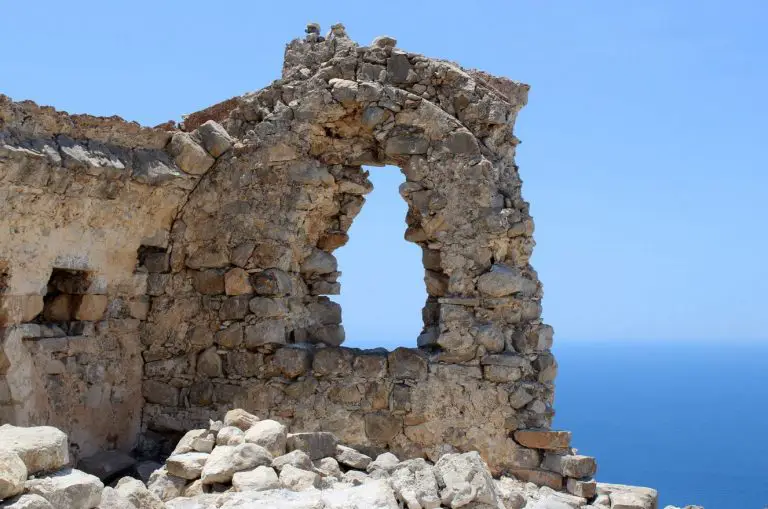 Monolithos Castle Ruins