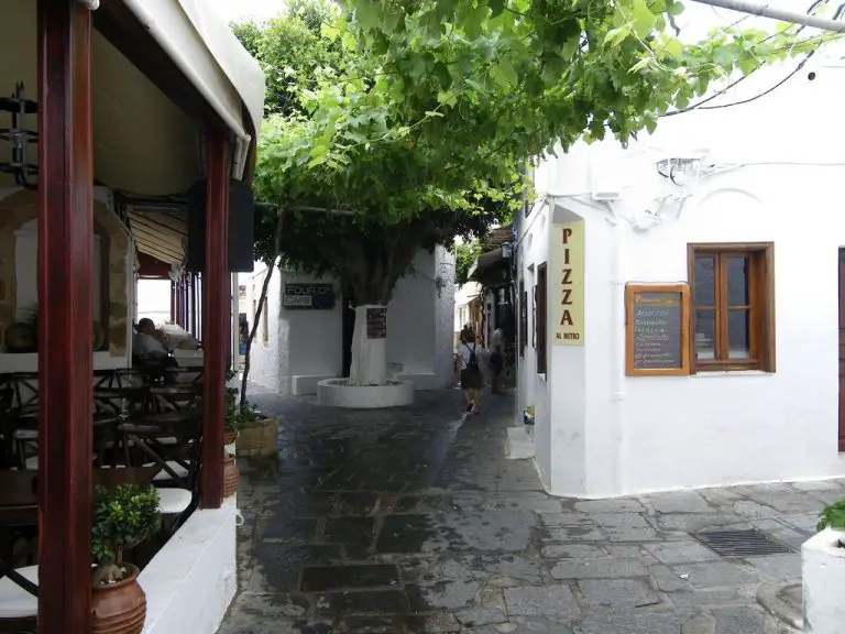 Streets of Lindos