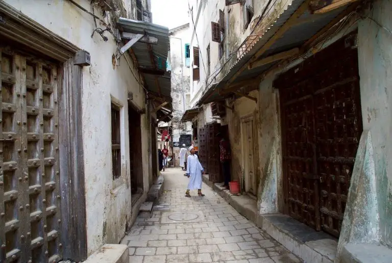 The streets of the old city